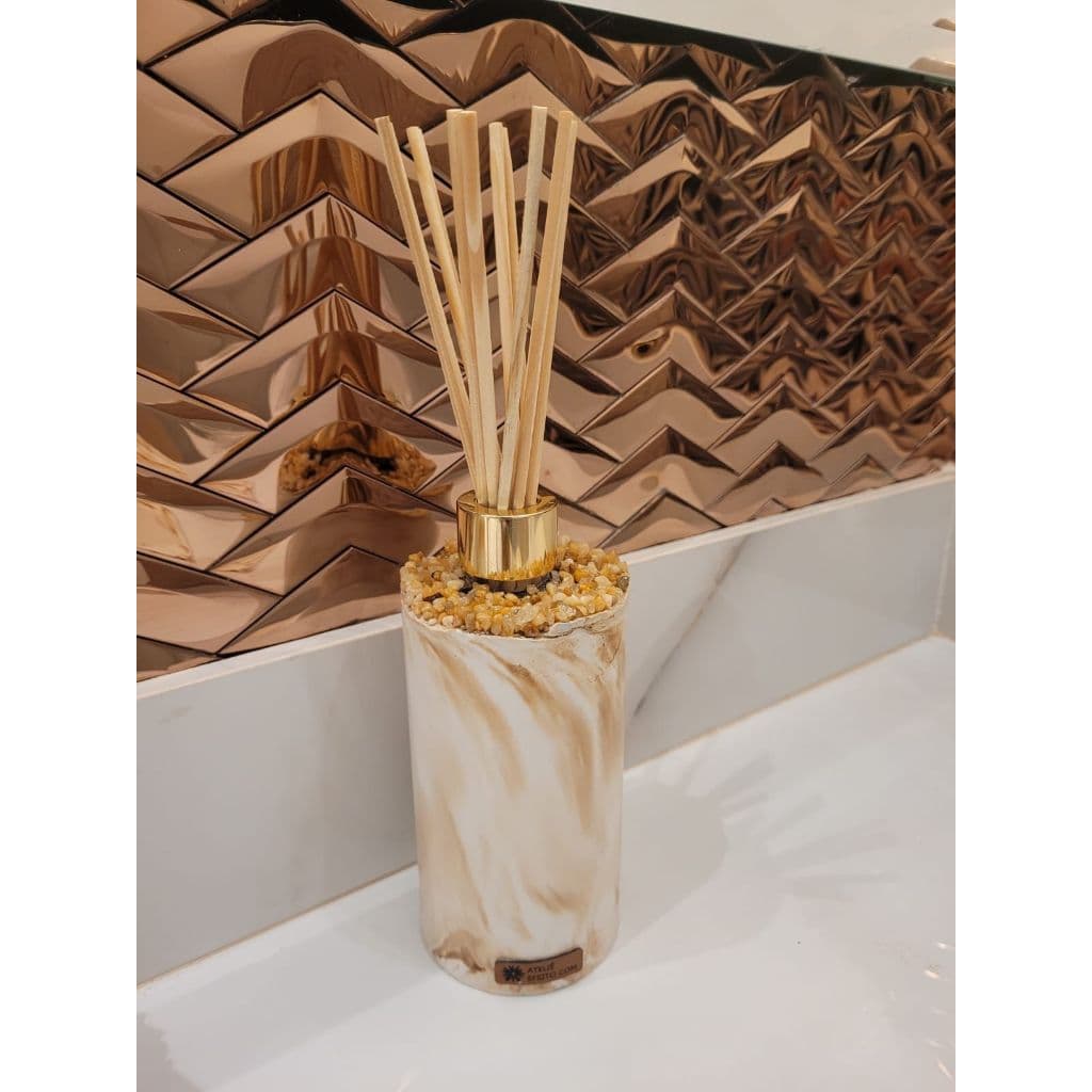 Recipiente Para  Aromatizador de Ambiente Com Varetas Para Decoração 200ml Artesanato