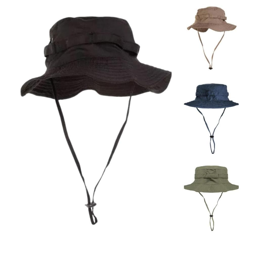 Chapeú Tatico Militar Caçador Camping Ripstop Airsoft Outdoor Bonnie Hat