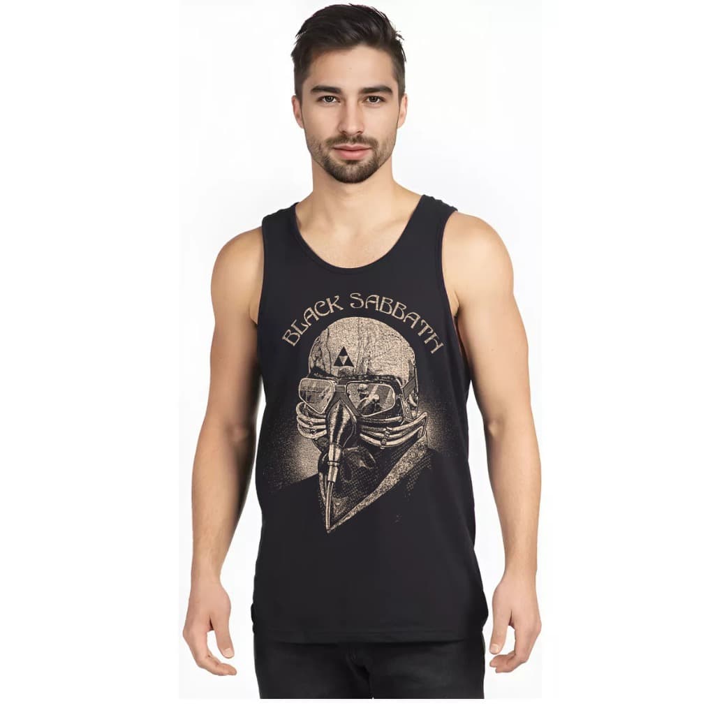 Regata Camiseta Black Sabbath Algodão Masculina