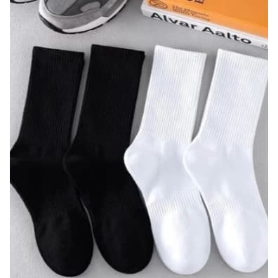 Kit 12 Pares Meia Cano Longo Masculino e Feminino PROMO
