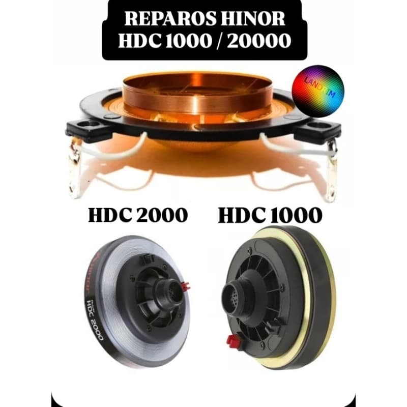 Reparo HDC1000 / 2000 compatível com a Hinor