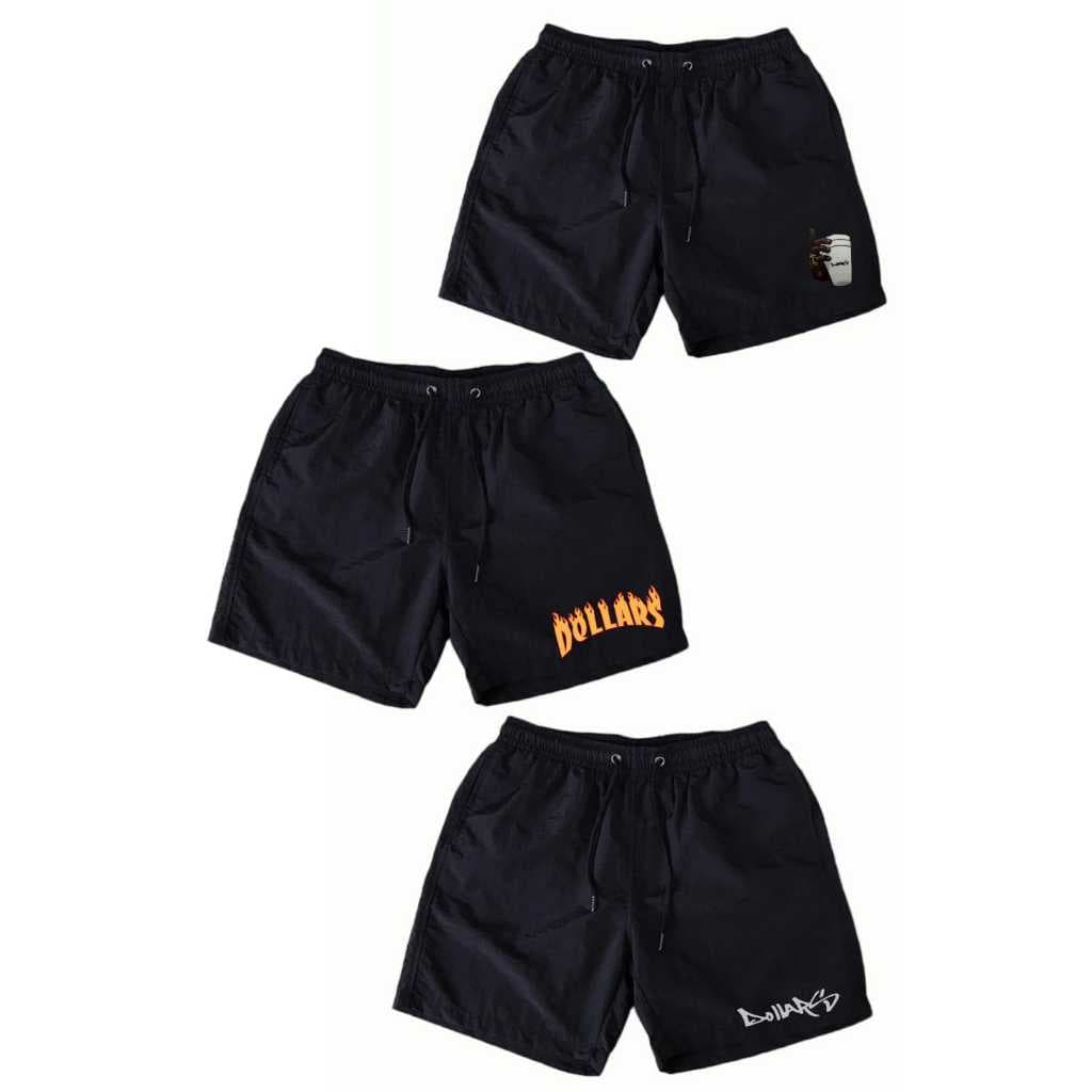 KIT 3 BERMUDAS SHORTS TACTEL PRAIA VERÃO OFERTA COMBO SURF PROMOÇÃO