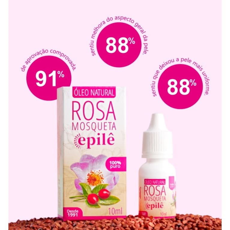 Óleo De Rosa Mosqueta Epilê 10ml RUGOL *** ORIGINAL***