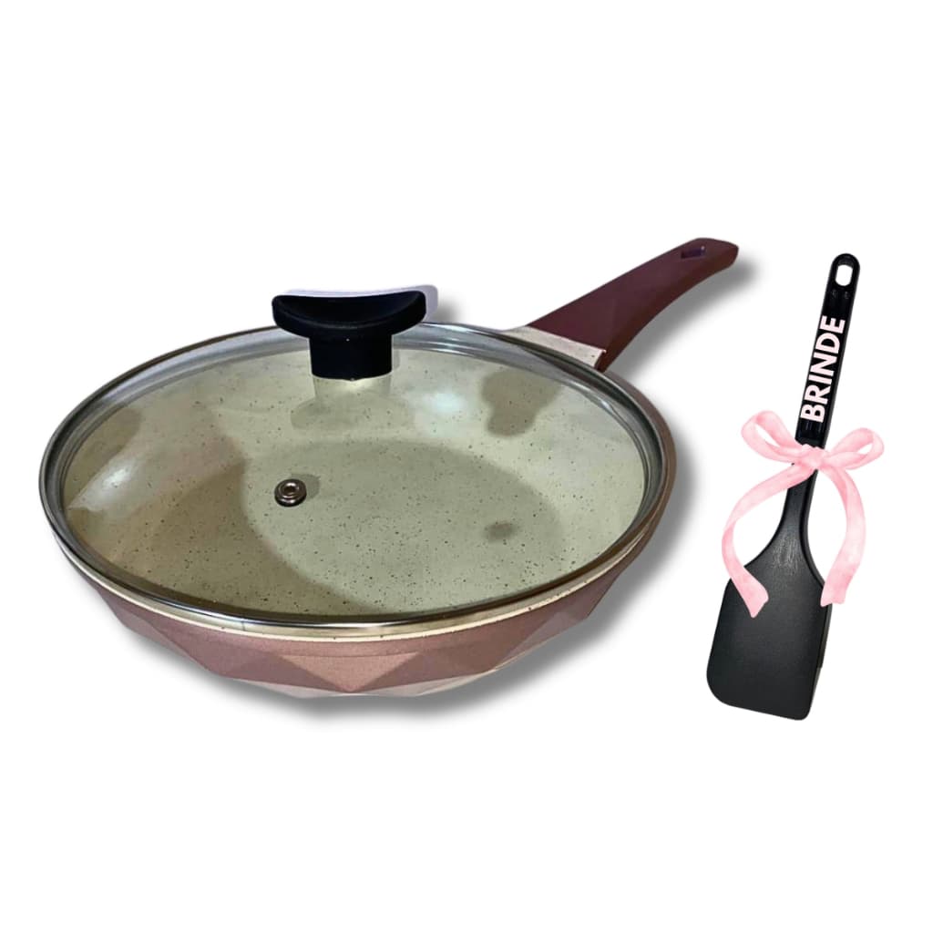 Frigideira N24 Ceramica Antiaderente Fogão Cooktop Indução