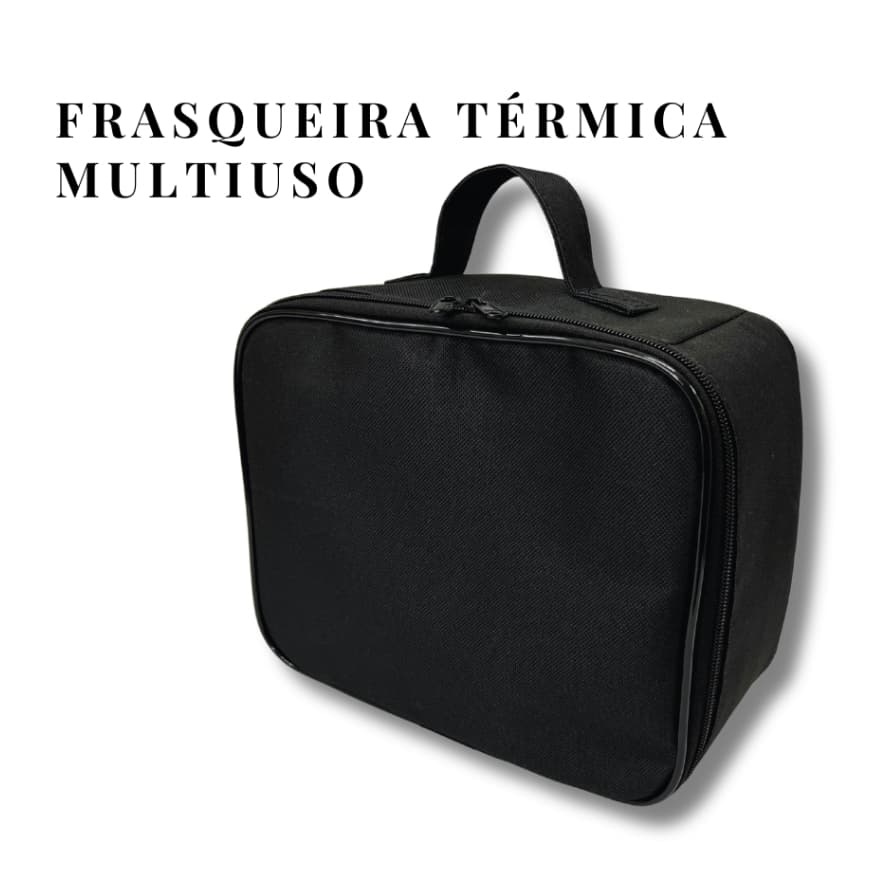 Bolsa Frasqueira Maleta Térmica Multiuso Para Viagem Maquiagem Bebê