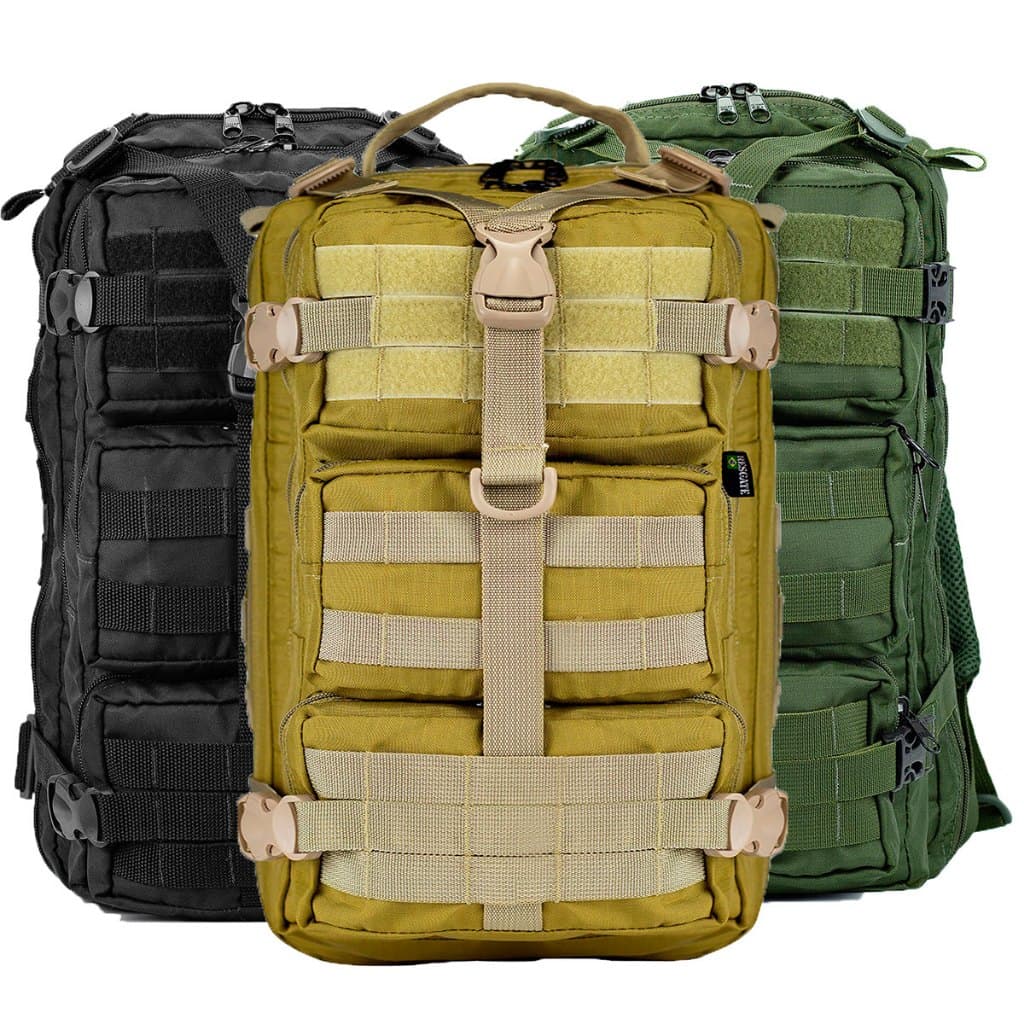Mochila Attack 30L Ripstop Resistente Água Notebook Viagem Camping Airsoft Trilha