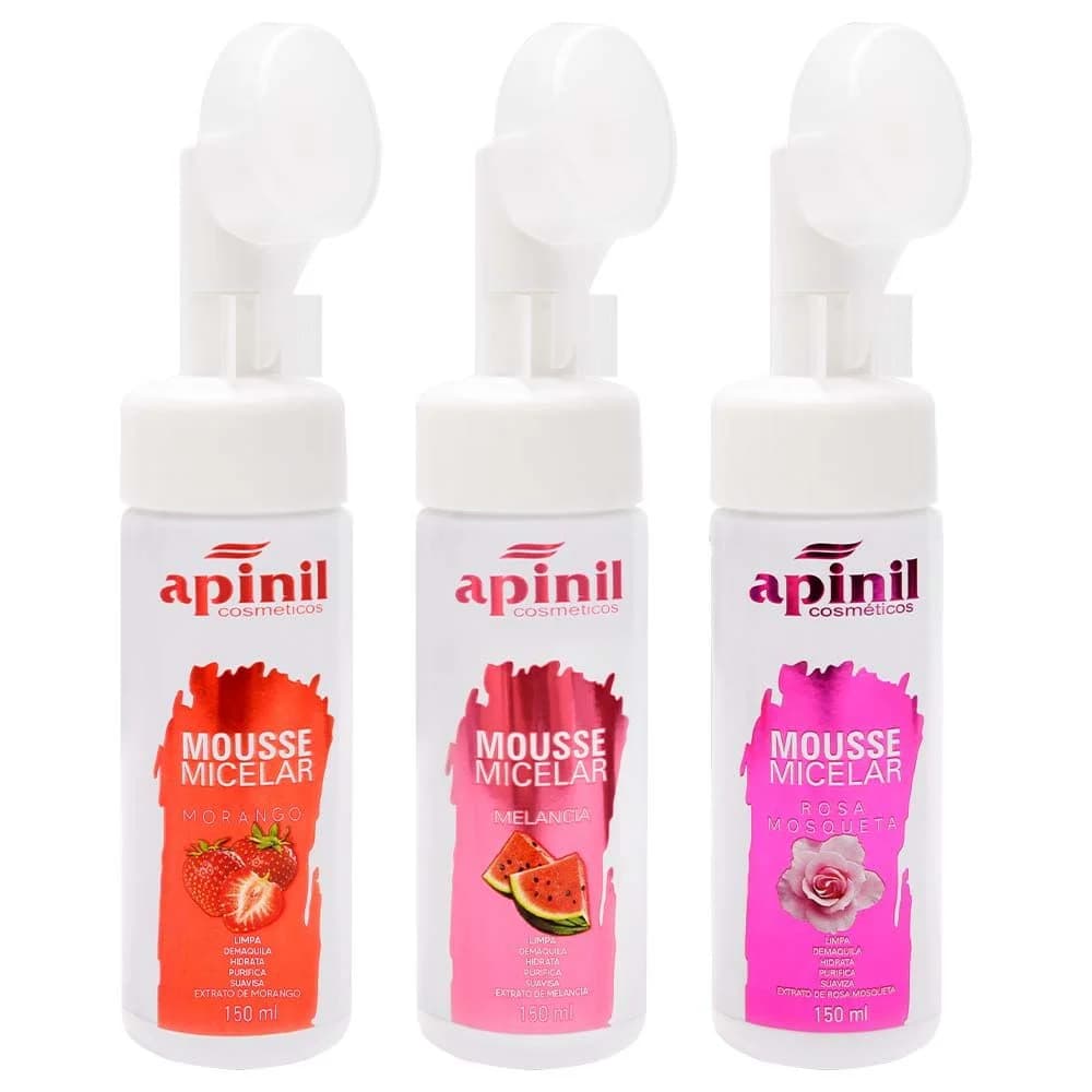 Mousse Sabonete Facial de Limpeza Com Aplicador Skin Care Sabonete Líquido