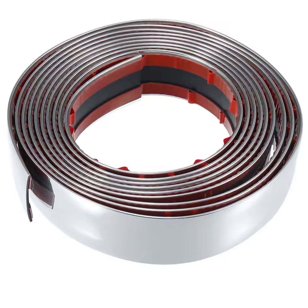 Friso Cromado 30mm Para-choque Grade Porta Universal Rolo