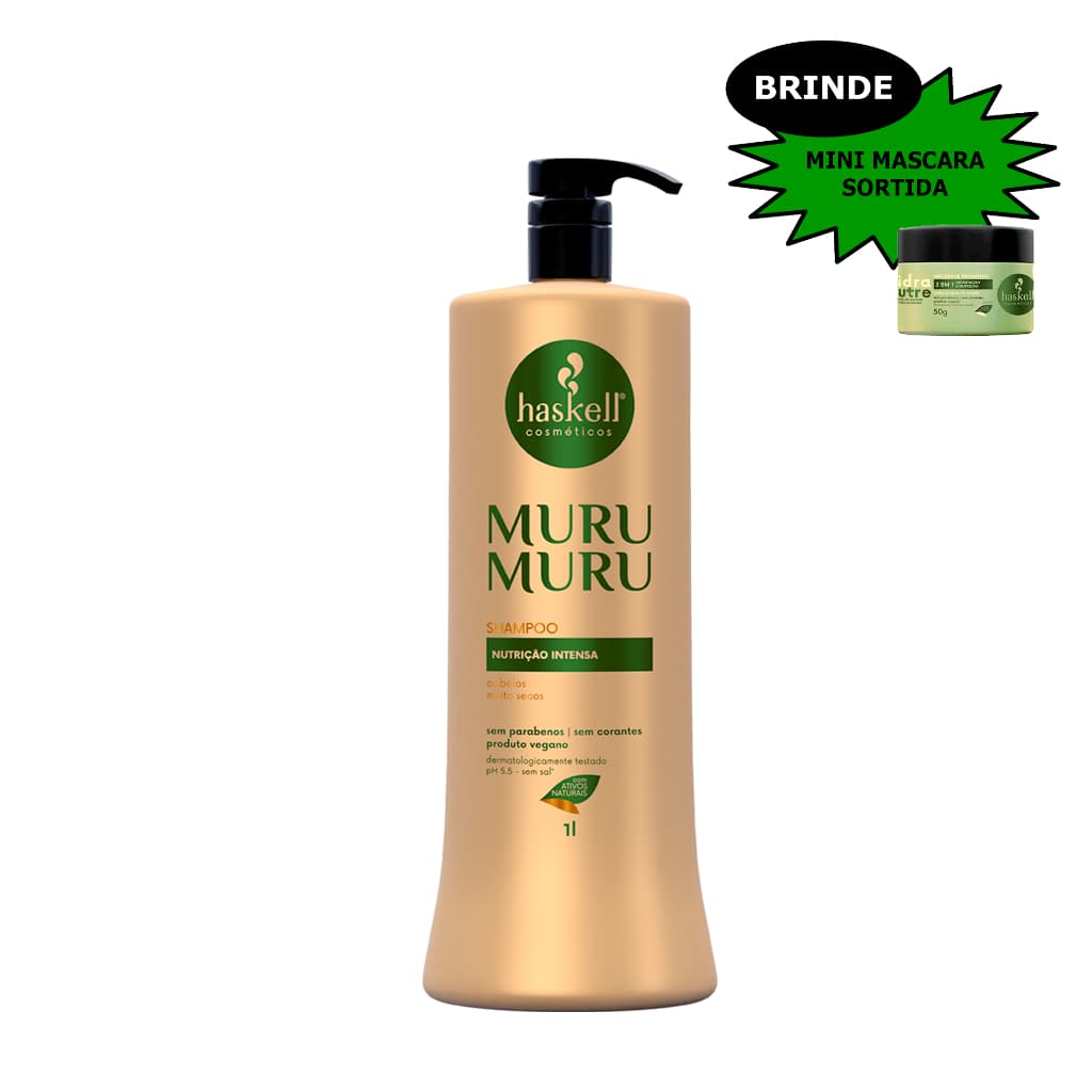 Shampoo Murumuru Haskell 1 Litro