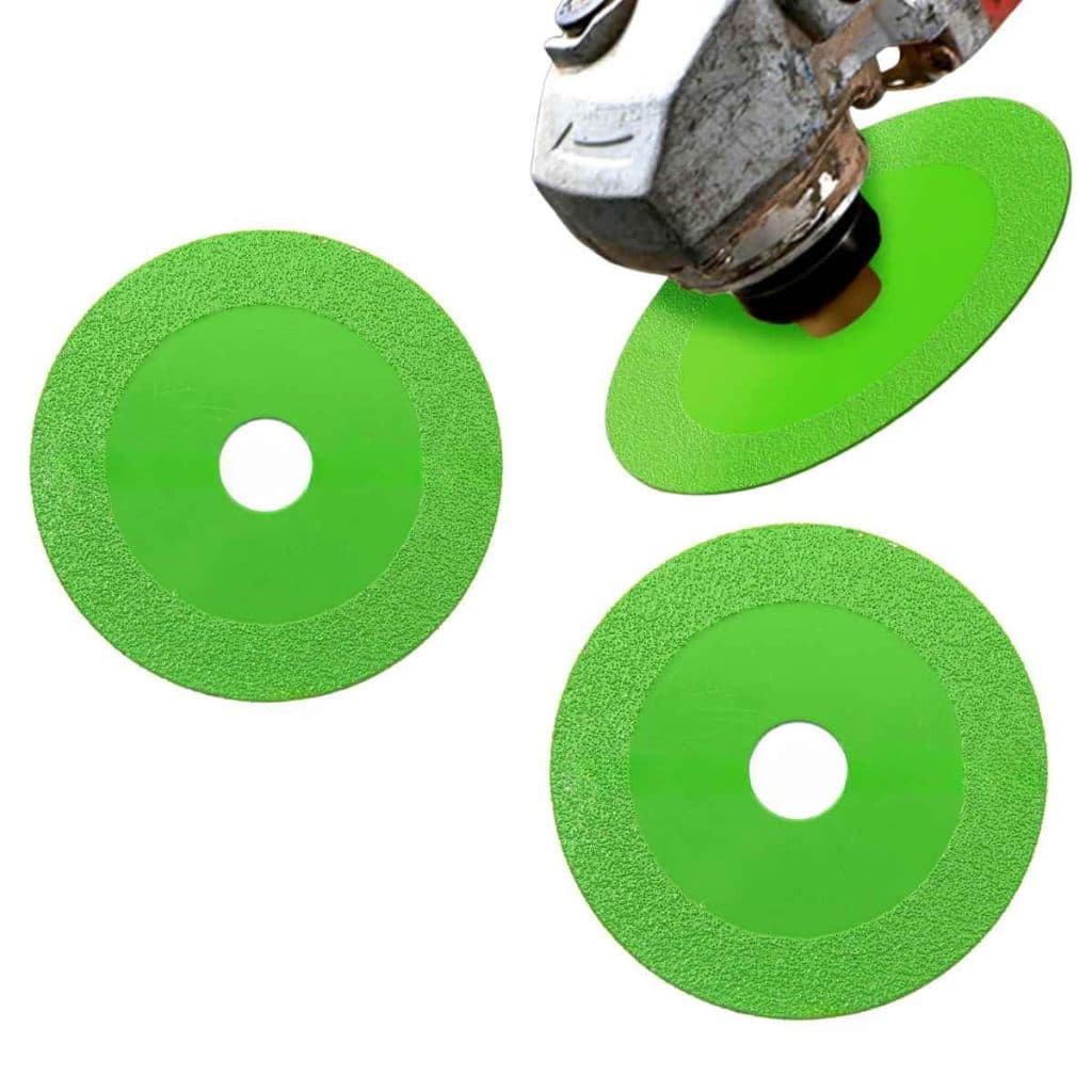DISCO CORTE VIDRO PORCELANATO 4.1/2 115MM FURO 22MM DIAMANTADO VILA