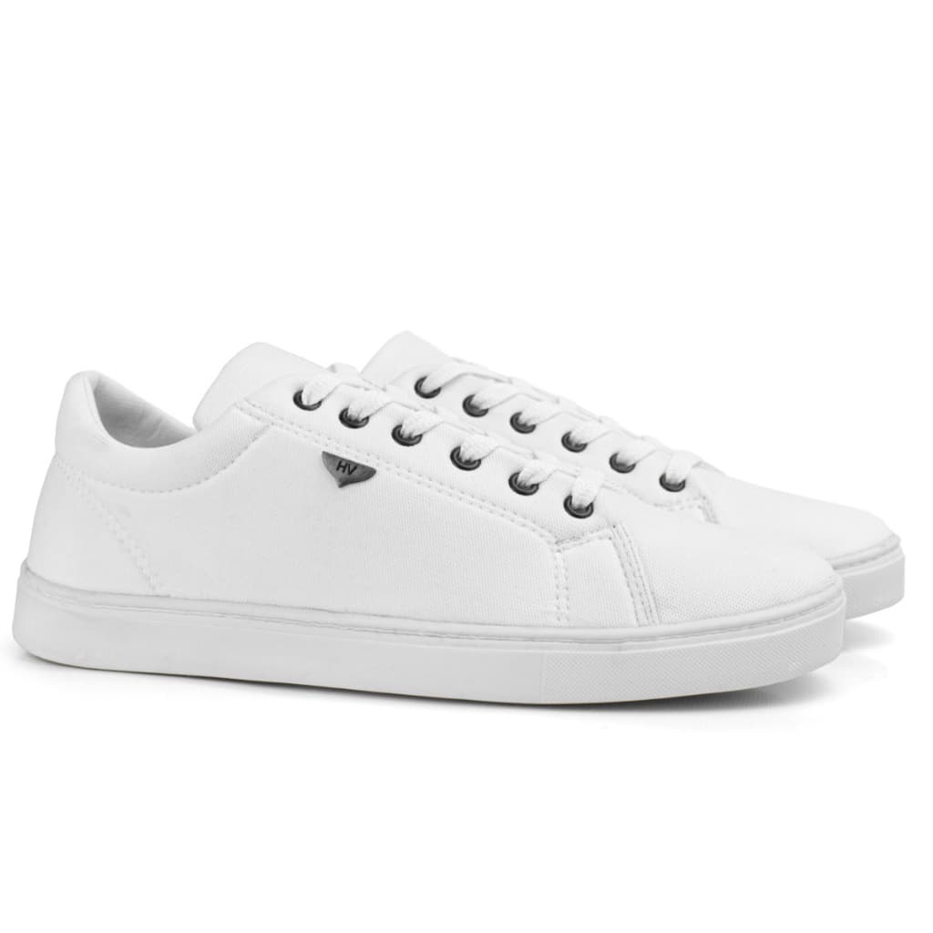 Tênis Casual Masculino Sapatenis Branco da Moda Sola Macia e Costurada Promoção MAIS BARATA