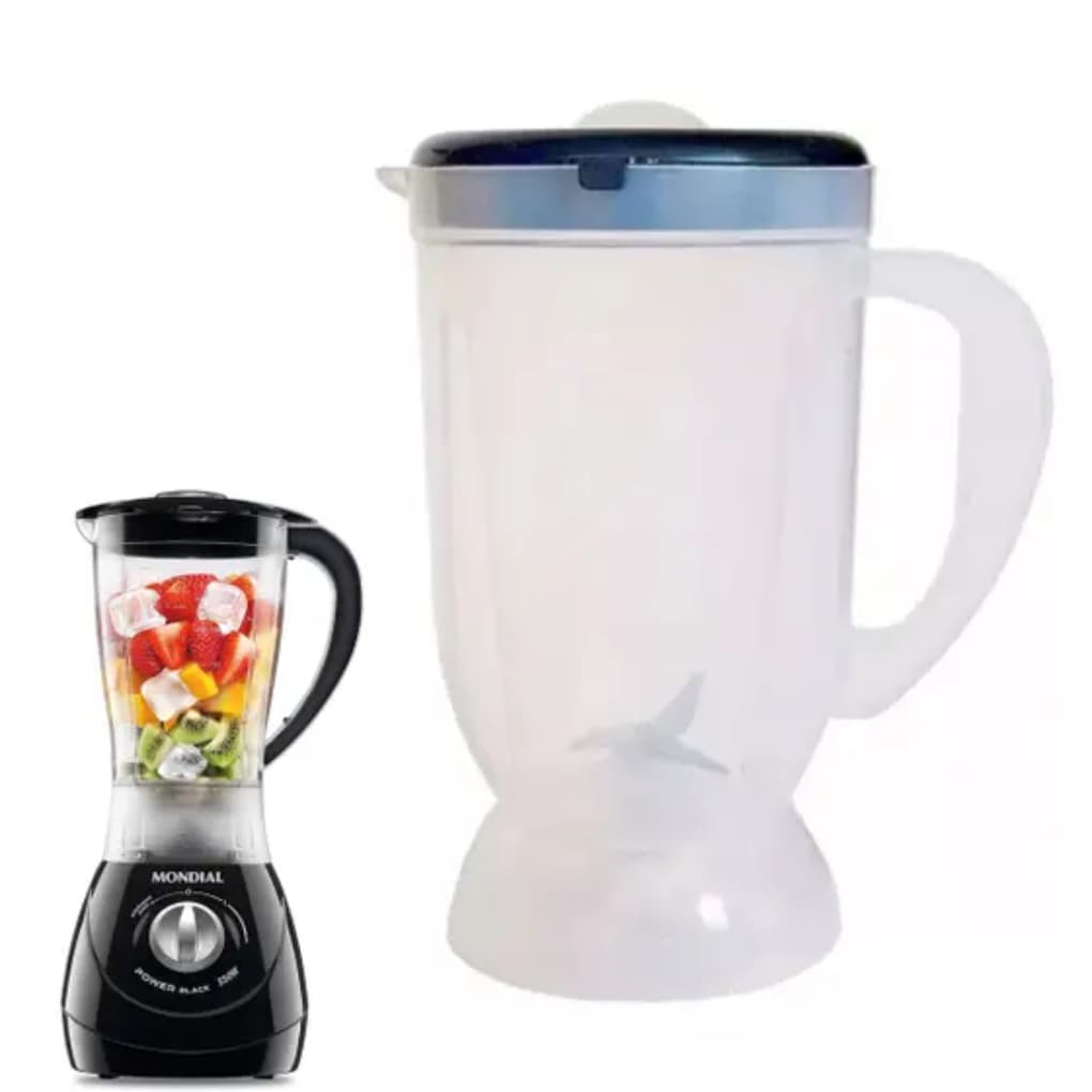 Copo serve para Mondial Line/Dinâmico/Super/Power/Ultra Mix/Fast Power/ Power2i/ Ultra