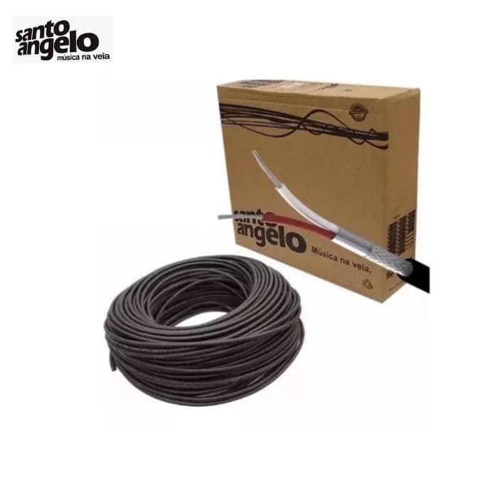 9 metros Cabo Microfone Santo Angelo X30 Balanceado Dmx. (P)