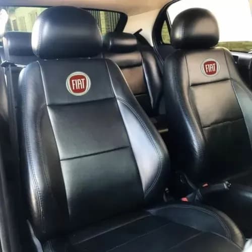 Capa de Banco Carro Couro Sintético Protetora Acessórios Automotivos Fiat