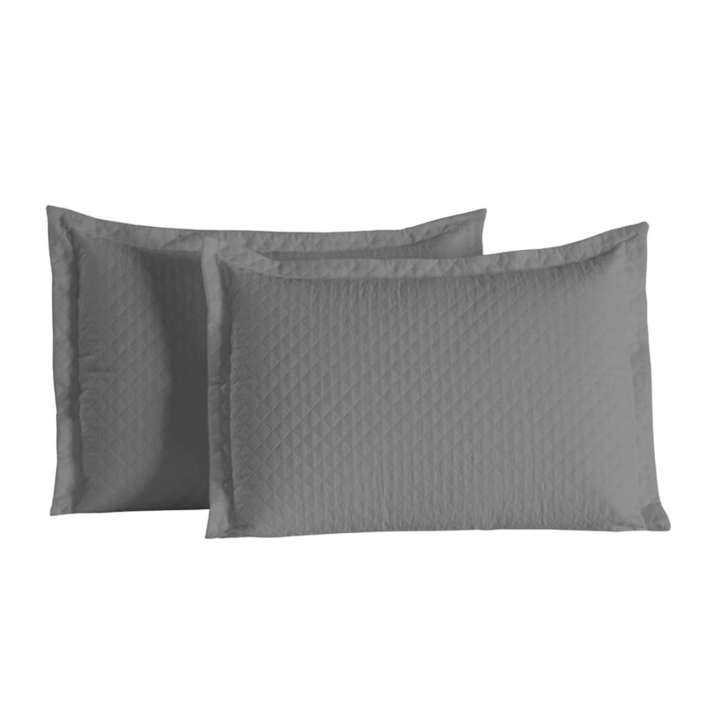 Kit 2 Capa Porta Travesseiro Matelado 170 Fios 3 Abas Americano Toque Macio