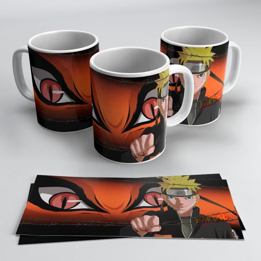 Caneca Naruto Anime-Desenho