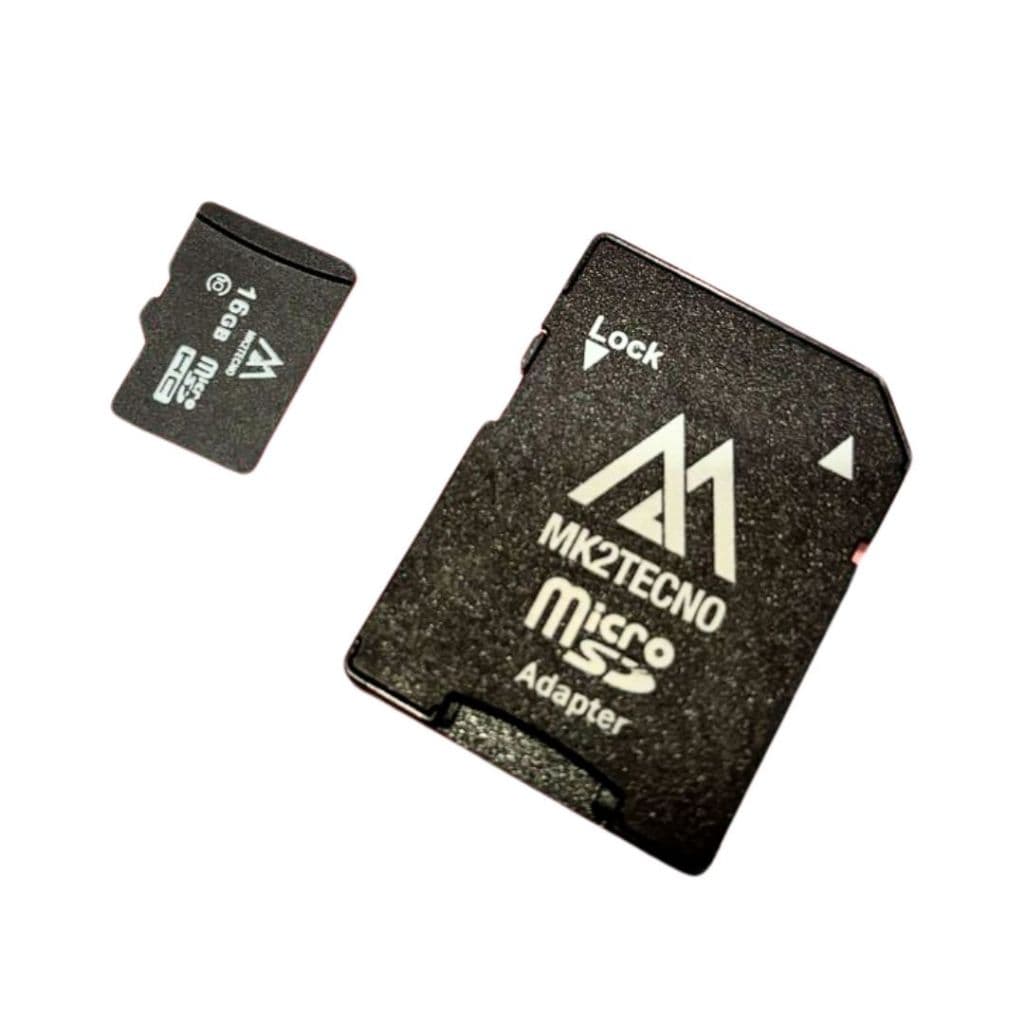 Cartão De Memória Mk2tecno 16gb P/ Câmeras Adaptador