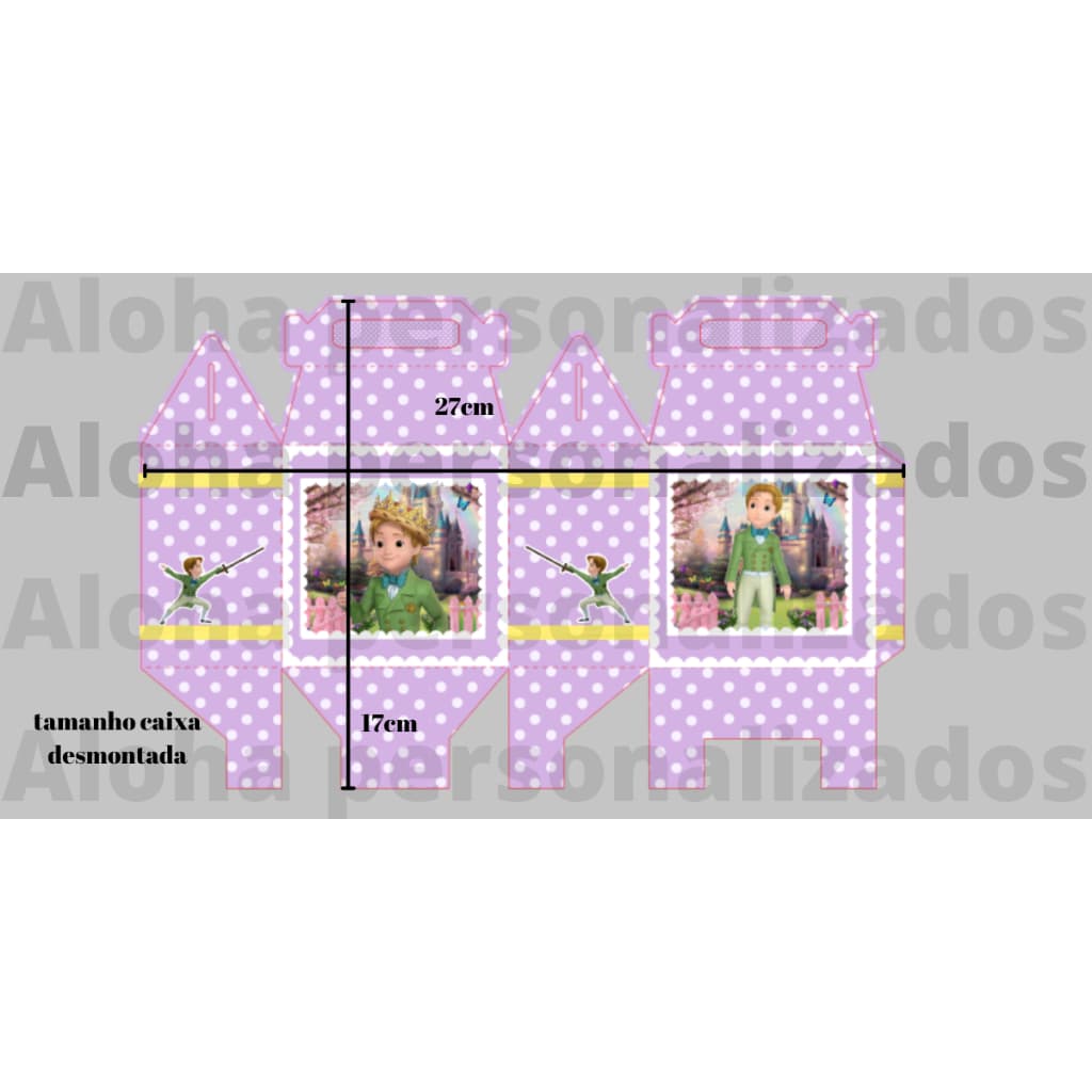 21 caixas princesa sofia com alça personalizada com qualquer tema festa aniverario lembarncinha chá revelação