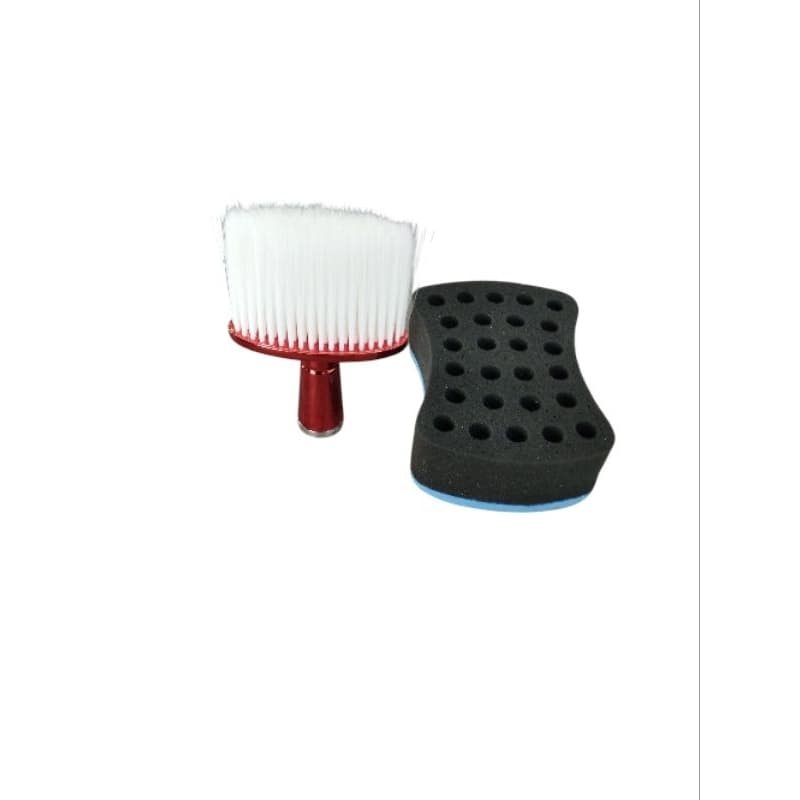 Espanador + Esponja Nudred Barbeiro Cabeleleiro Mofashi profissional
