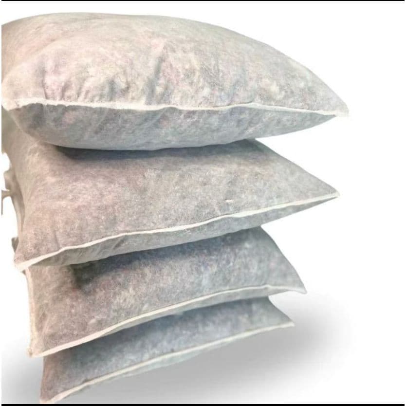 Refil Enchimento Para Almofada 45x45 Fibra Ecológica Macia Travesseiro Decorativa HL Shopping