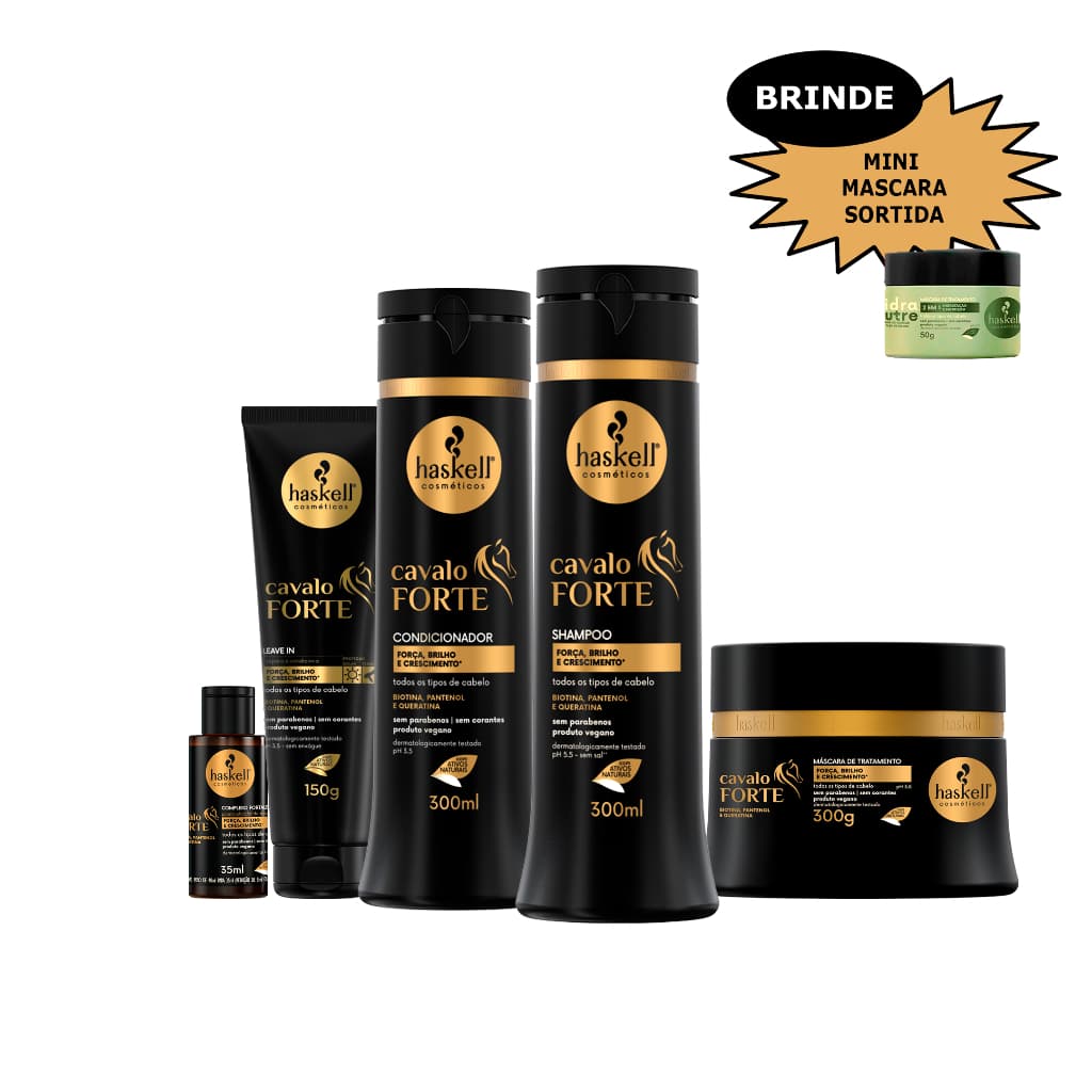 Kit Haskell Cavalo Forte 300ml