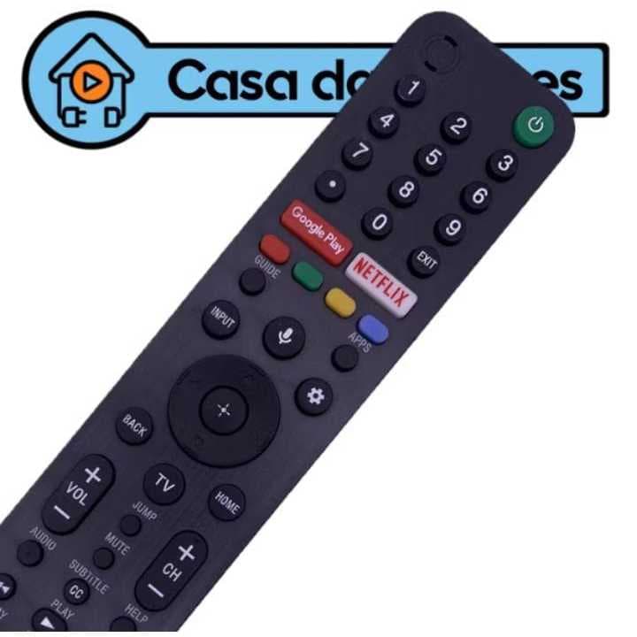 Kit com 10 Controle Remoto Tv Sony GloboPlay Netflix Sem Voz 9112