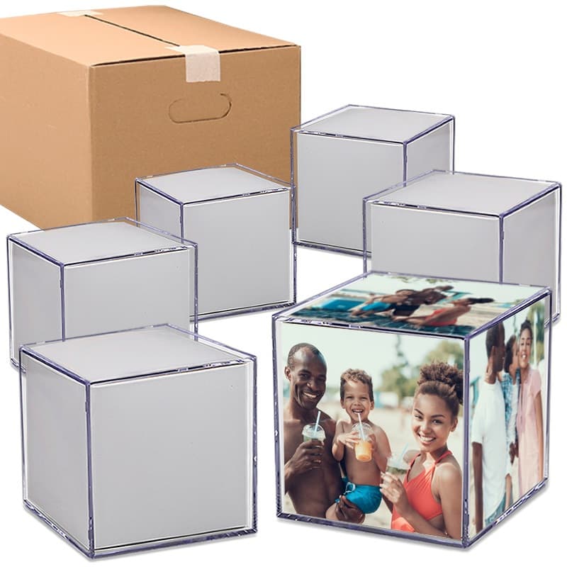 Foto Cubo de Acrílico 9x9 cm Grande - 10 Unidades