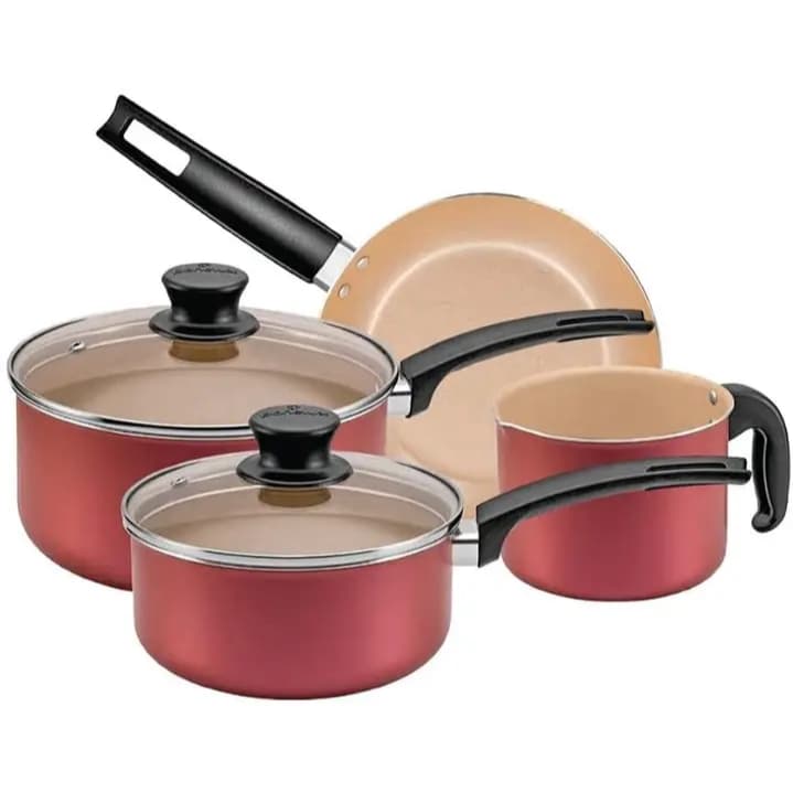 Conjunto de panelas panelux antiaderente c/ 4 peças