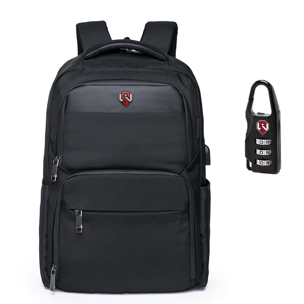 Mochila Bolsa Executiva Moda Masculina Feminina Notebook Cadeado Reforçada Resistente