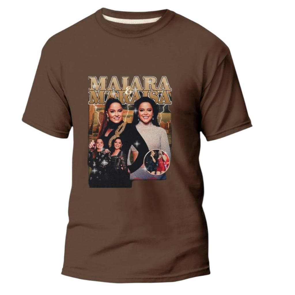 Camisa Camiseta Maira Maraisa Cantora Sertaneja Estampado Unissex 100% Algodão Envio Rápido