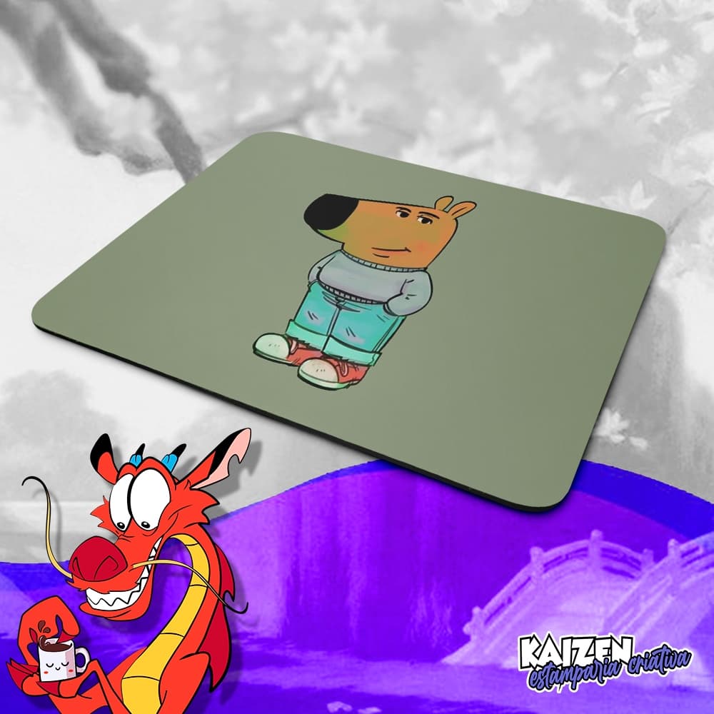 Mousepad Meme - Cara Tranquilo - (dois tamanhos)