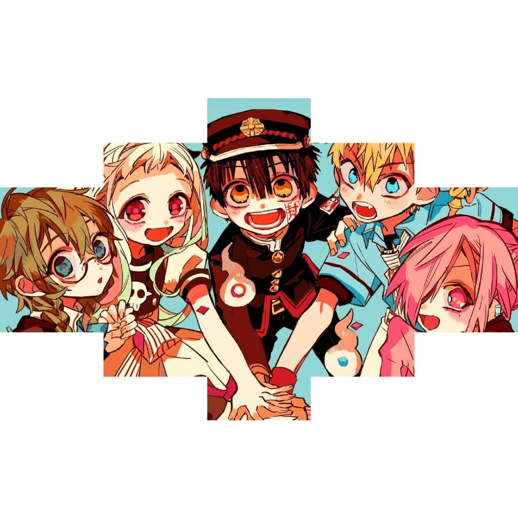 QUADRO DECORATIVO JIBAKU SHOUNEN HANAKO-kUN