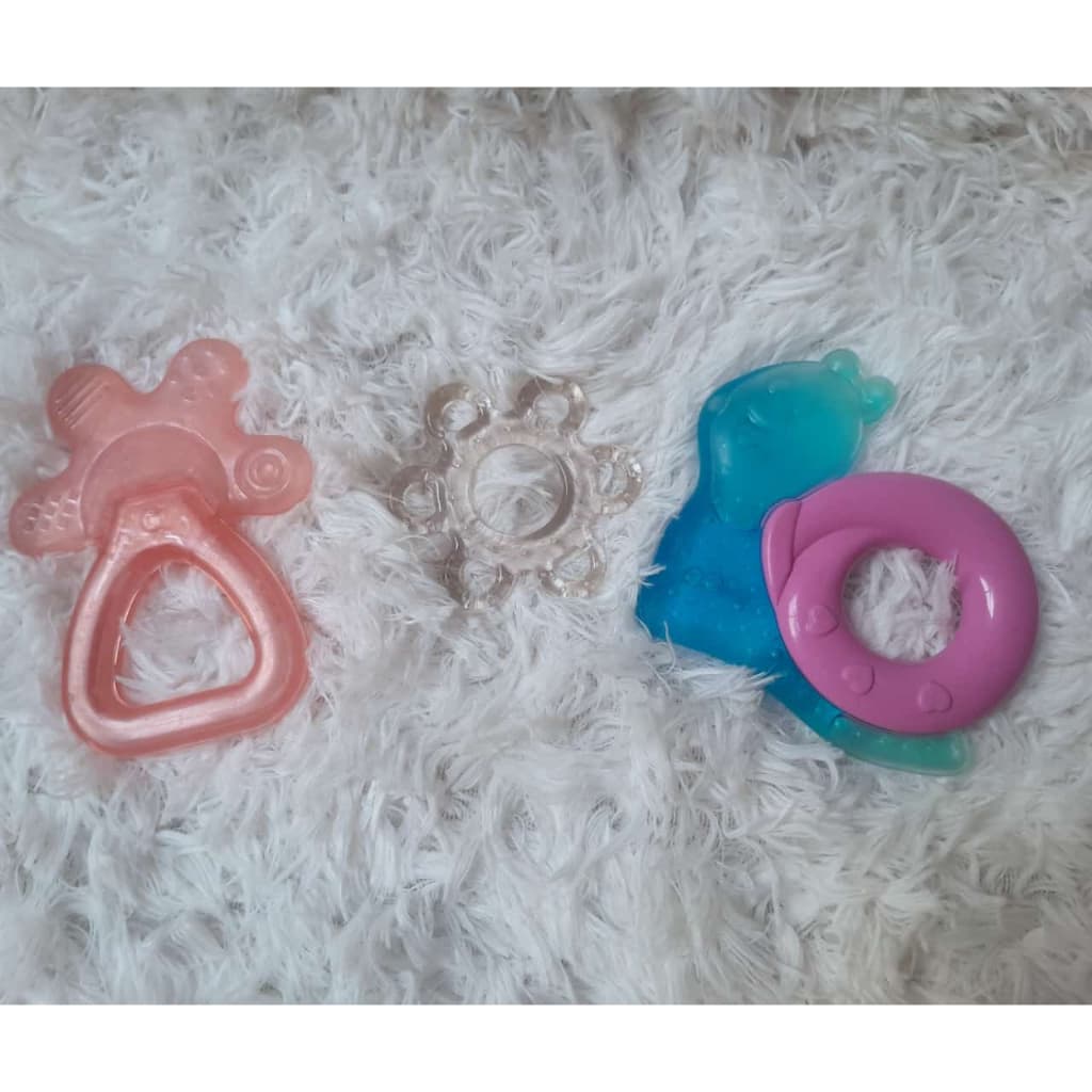Desapego Kit de  Mordedores para Bebê Menina - Mordedor Bebê