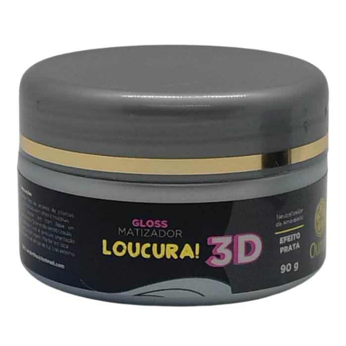 Matizador  3D Efeito Prata Ouran 90g Lançamento