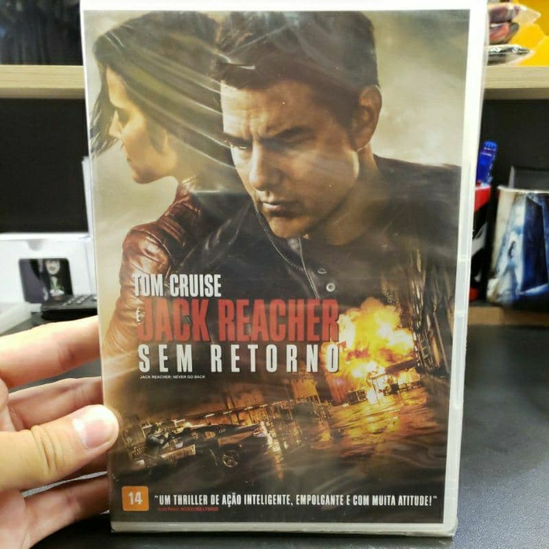 JACK REACHER: SEM RETORNO - DVD LACRADO