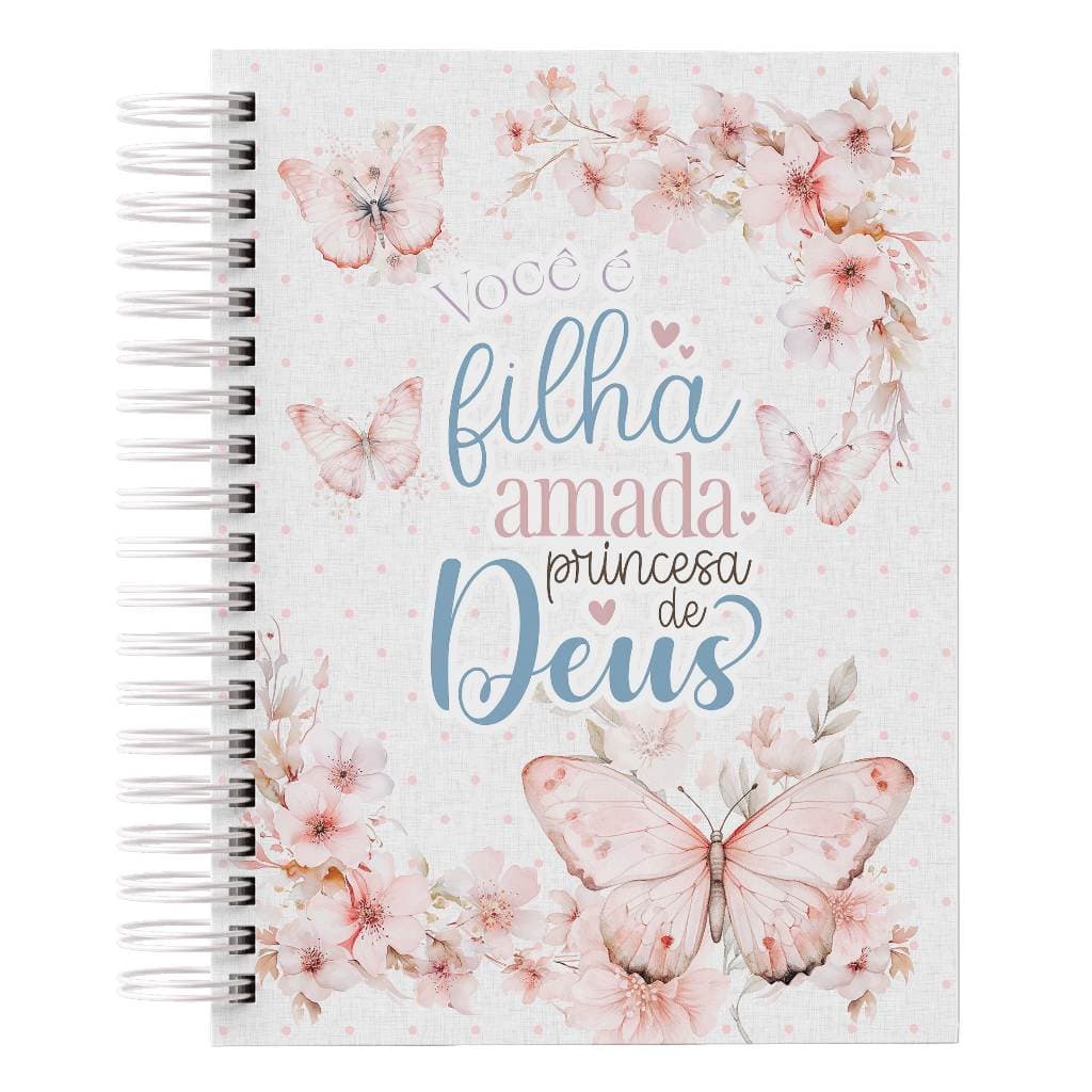 CADERNO DIÁRIO DEVOCIONAL PLANNER ESTUDO DIÁRIO DA BÍBLIA COM CAPA DURA