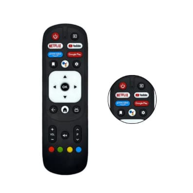 Controle Remoto Para Smart Tv Vizzion Android BR32D BR58GUA - Lelong