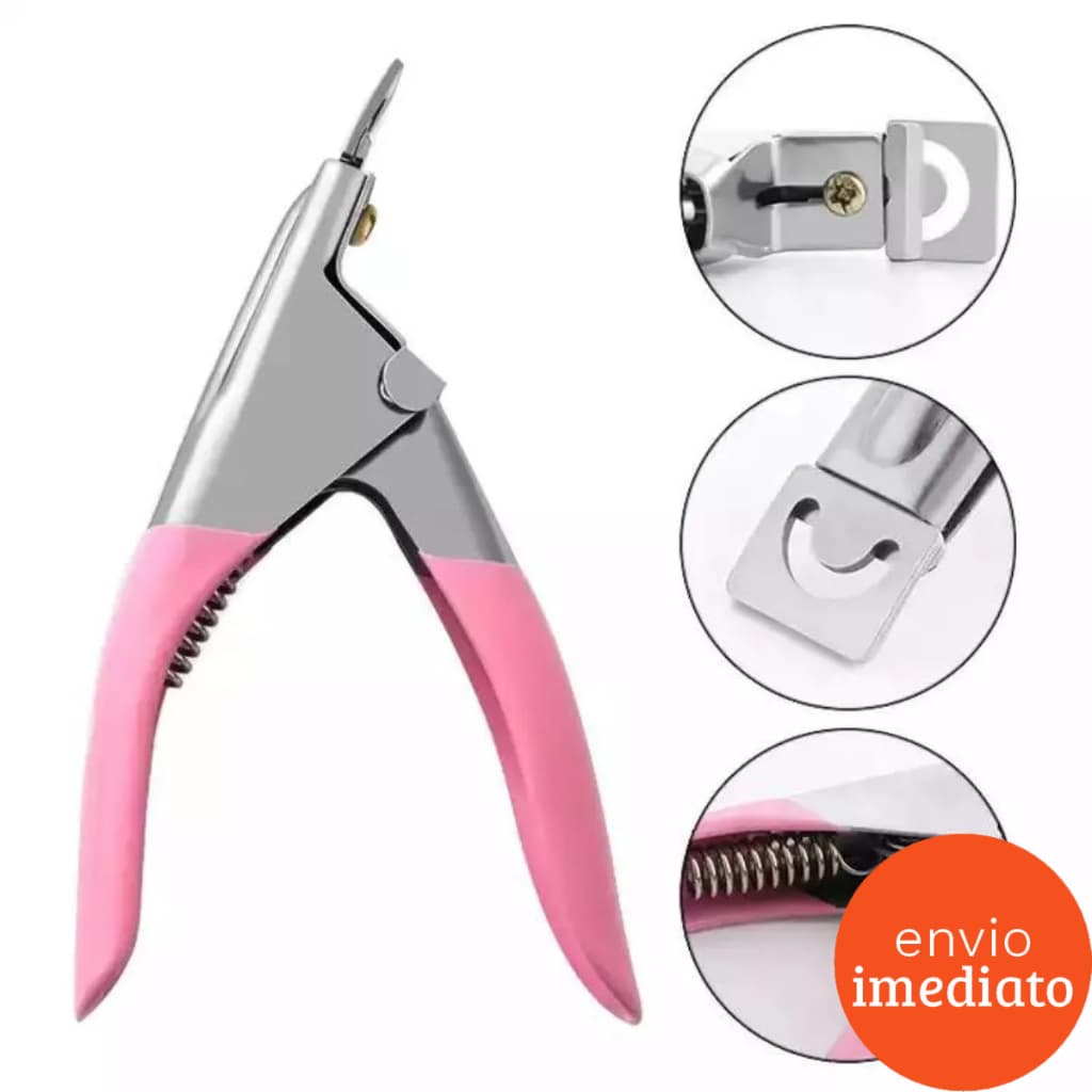 Alicate Cortador Unha Nail Postiça Gel Tips Acrílica Acrigel