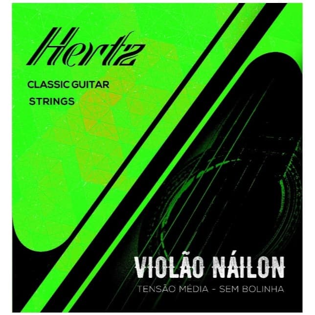 Cordas de Violão Nylon - Encordoamento Hertz sem bolinha