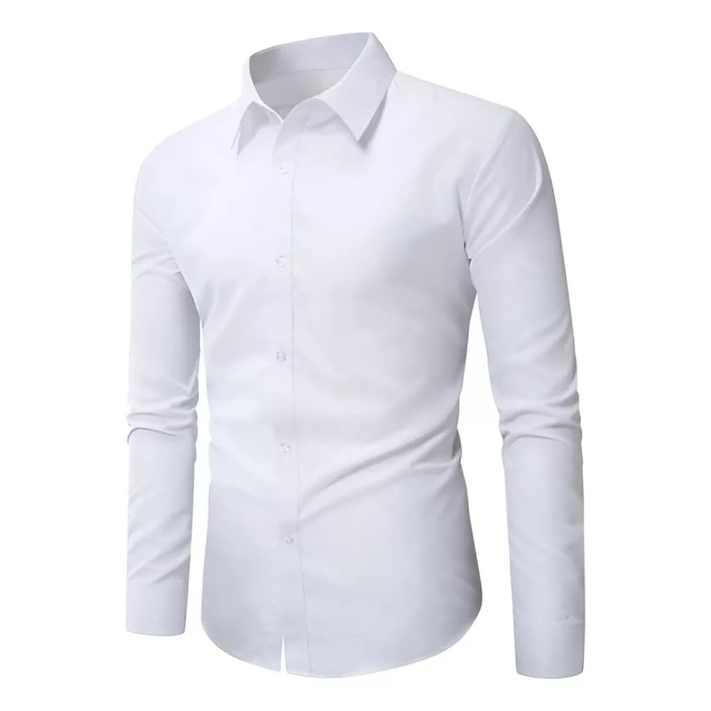 Camisa Social Masculina Manga Longa Camiseta Blusa