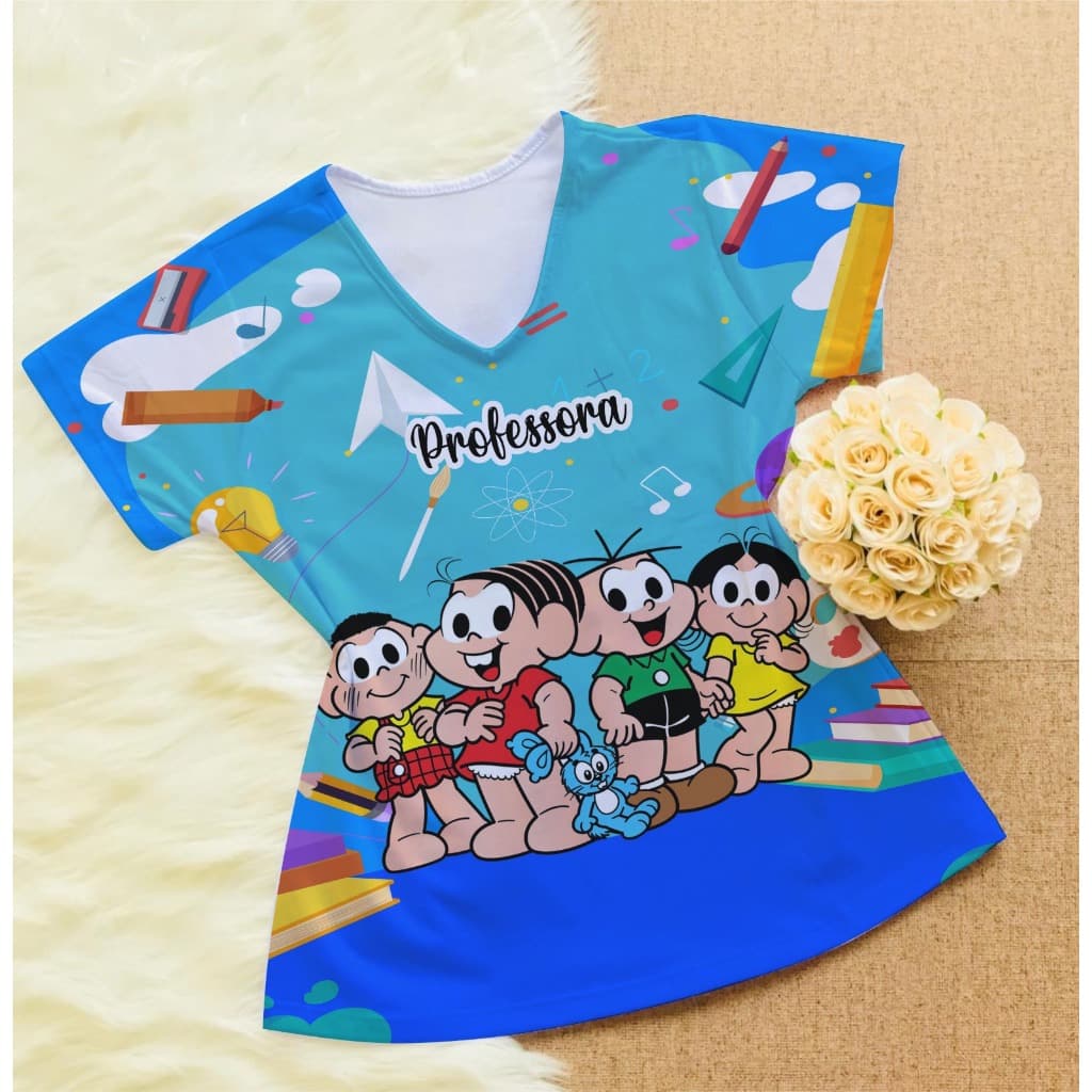 Camisa/Blusa Profissão Professora/educadora/educaçãoinfantil/creche/fardamento/uniforme
