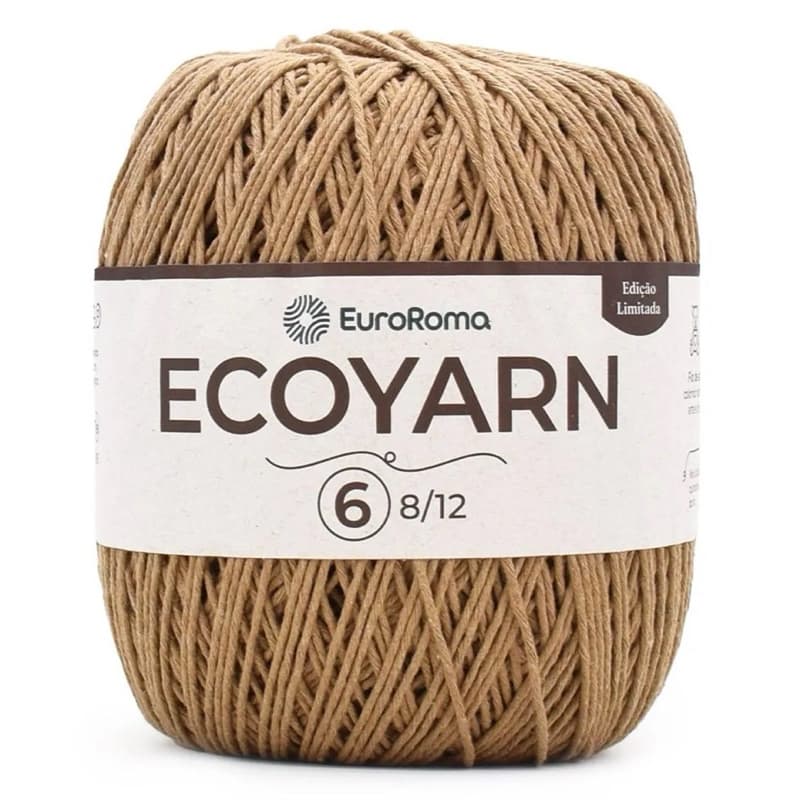 Fio EuroRoma Ecoyarn Número 6 Com 452m