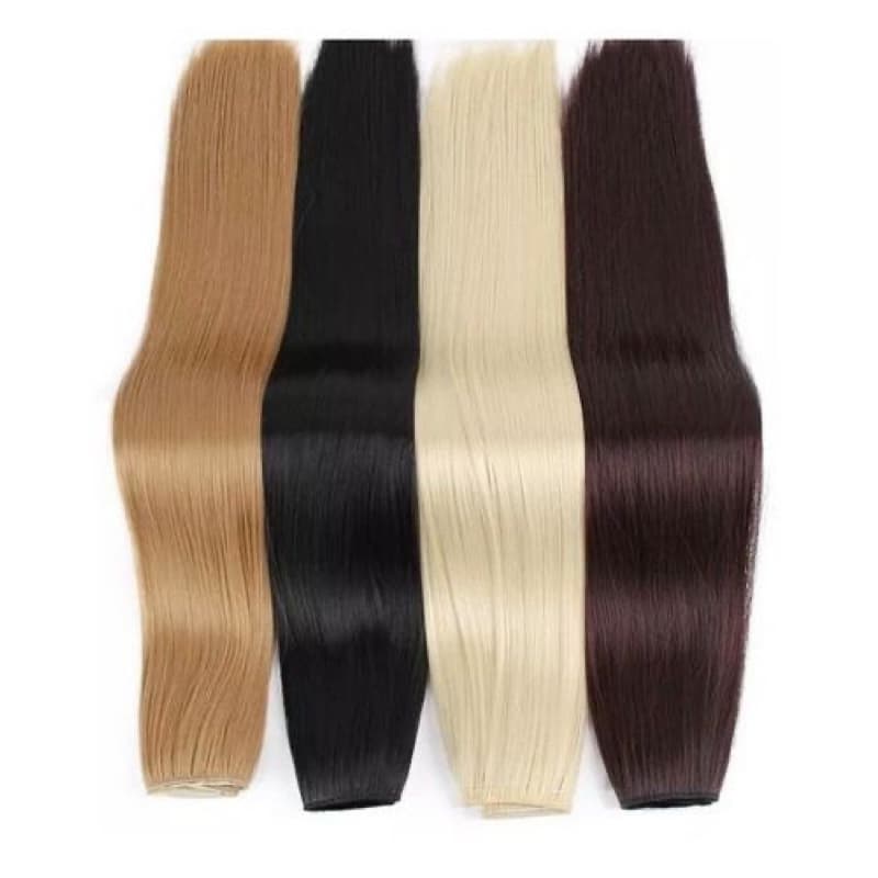 Cabelo aplique tic tac blogueira feminina mega hair moda feminina fique linda em segundos tenha cabelos lindos