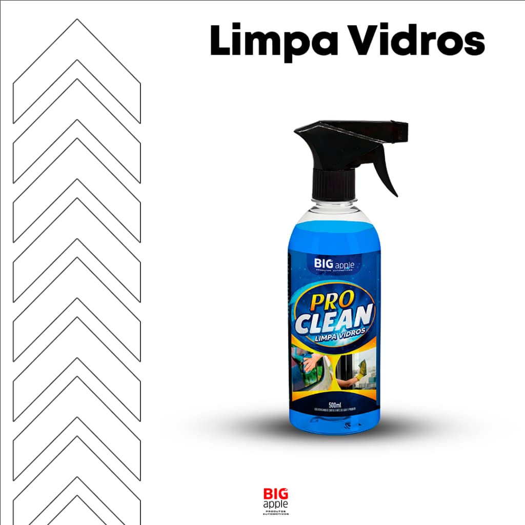 LIMPA VIDROS PRO CLEAN BIG APLLE