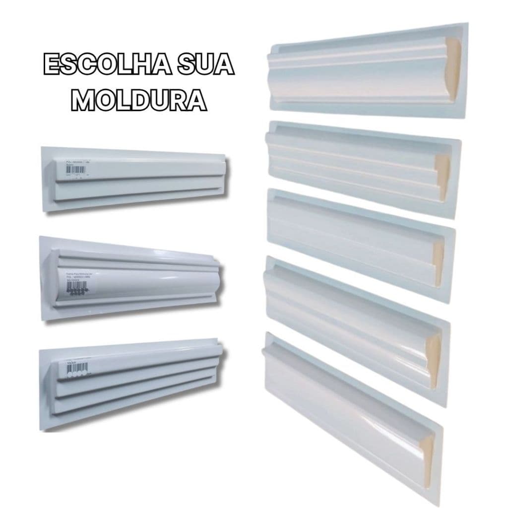 Forma Para Moldura Rodateto Rodape Gesso 3d