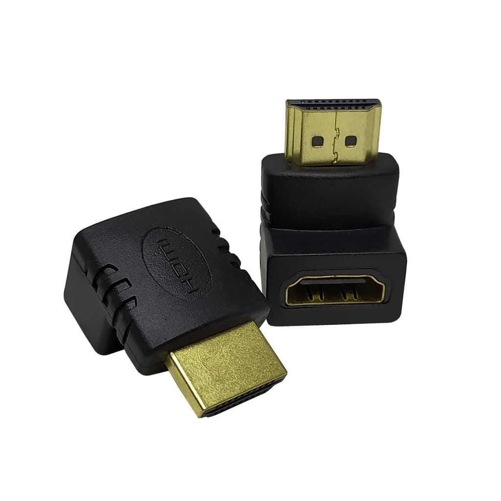 Adaptador Hdmi 90 Graus Em L Macho X Fêmea