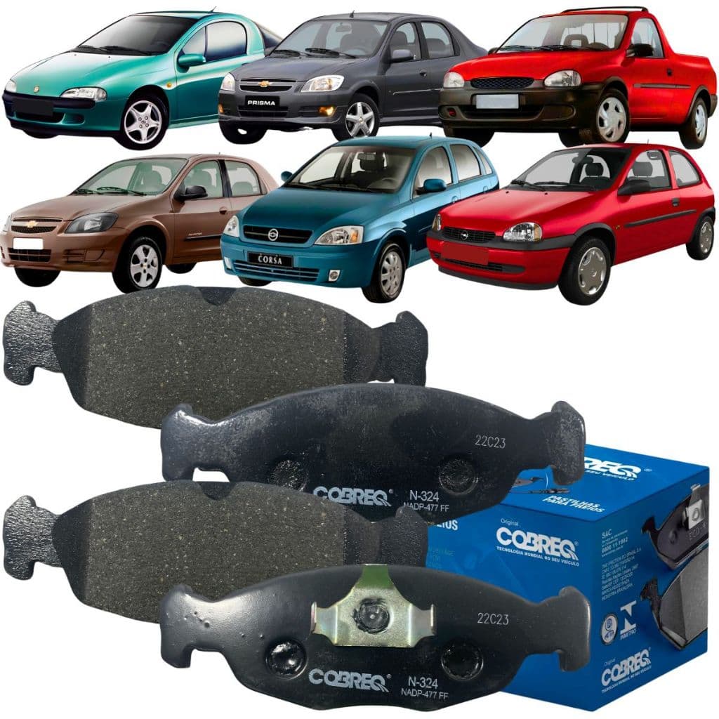 Pastilha Freio Cobreq Gm Celta Classic Corsa Prisma Tigra