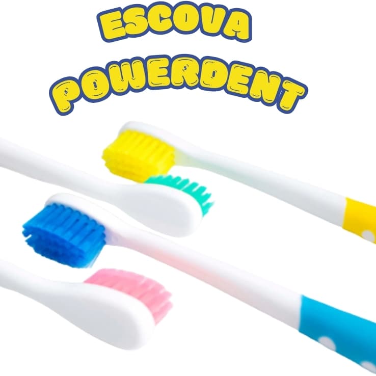 Escova Dental Infantil Piuí 29 Powerdent - Extra Macia