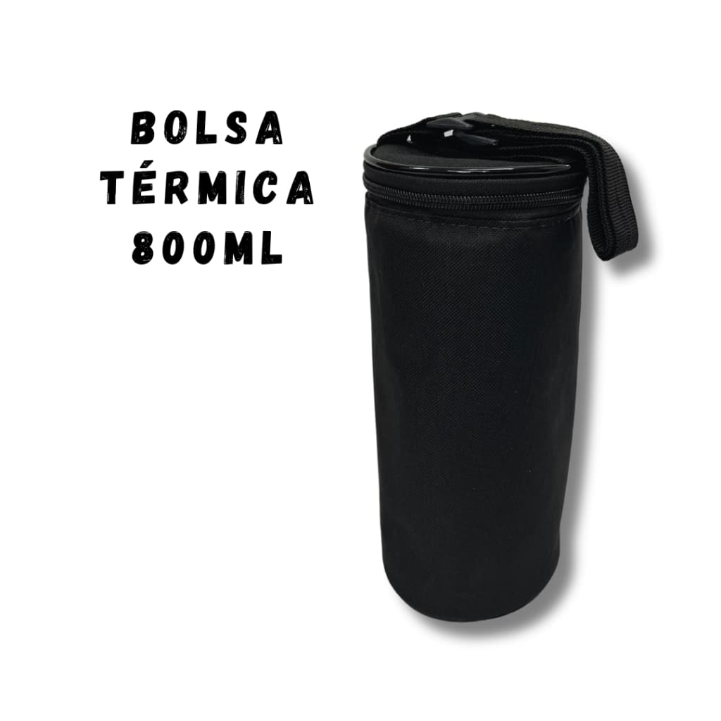 Bolsa Térmica 800ml Alça Tiracolo Viagens, Academia E Parque Praticidade