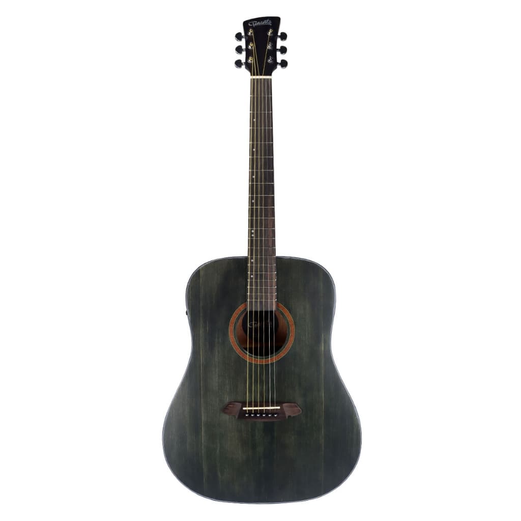 Violão Elétrico Coral 41" - Tampo Sólido Em Spruce - Dark Spruce - Eq 3 Bandas - Vgac1954Ds41